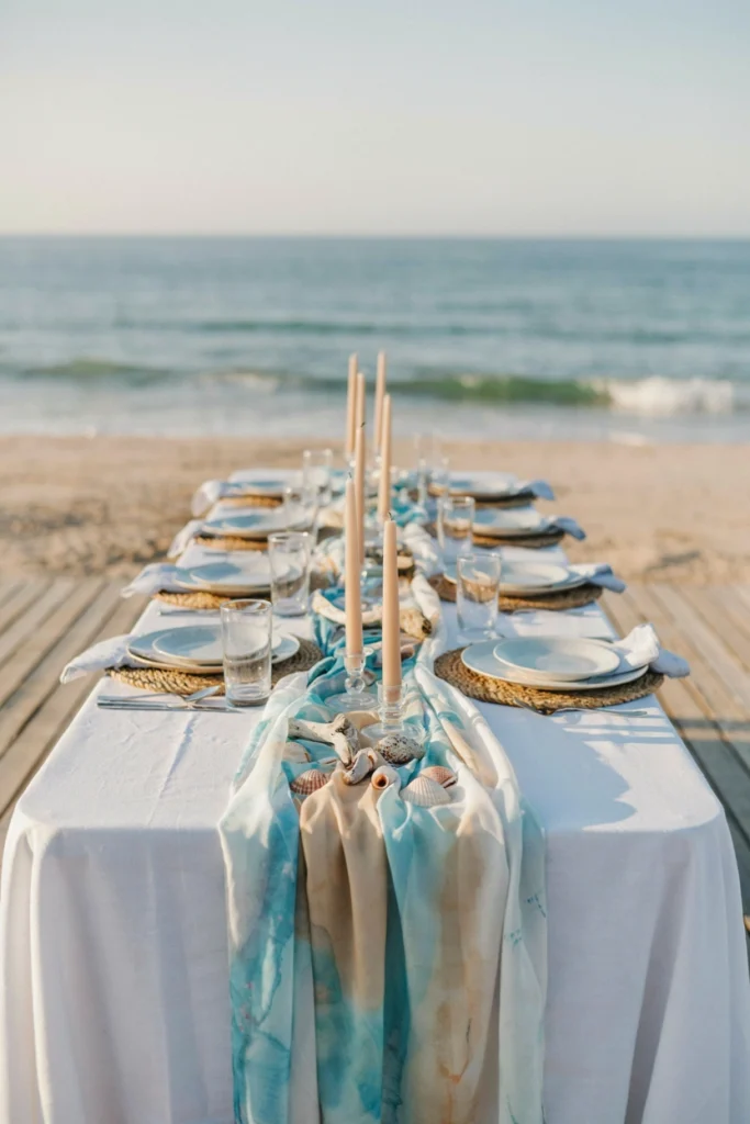 Ocean-Inspired Table Runner