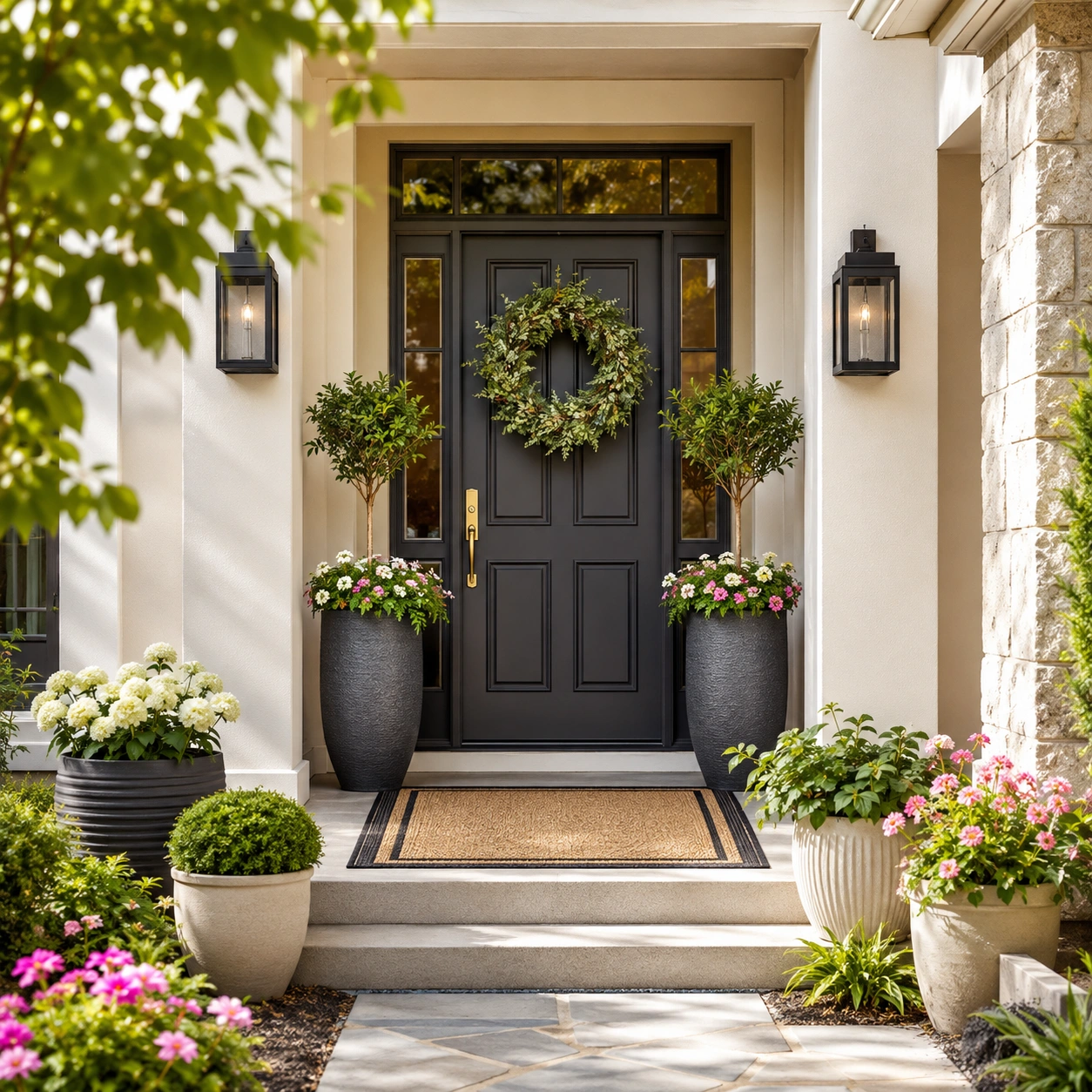 21 Outdoor Entryway Decor Ideas That Instantly Boost Curb Appeal