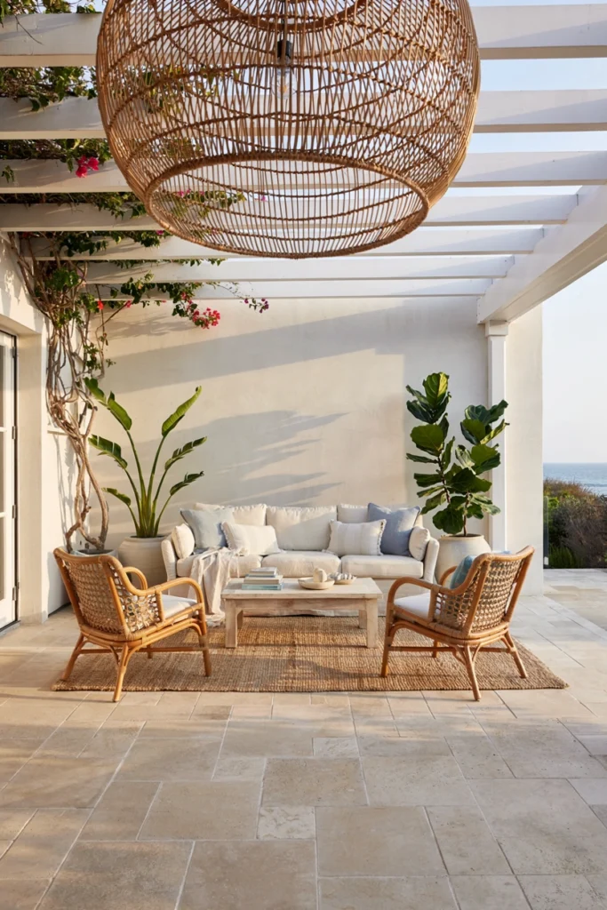 Add Rattan Pendant Lighting