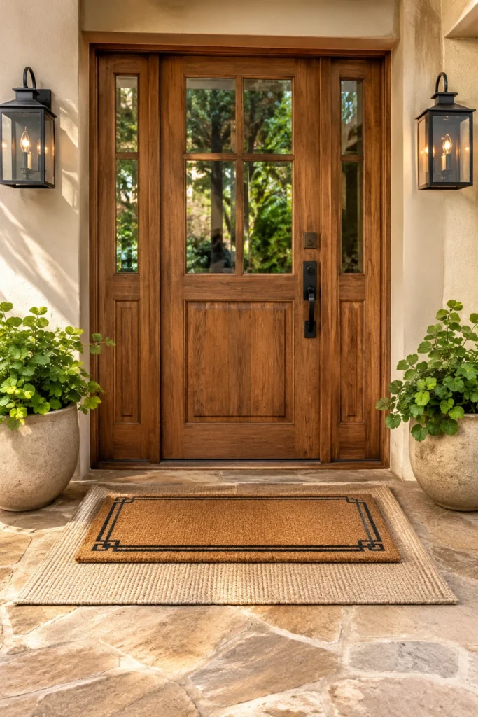 Add a Stylish Outdoor Doormat