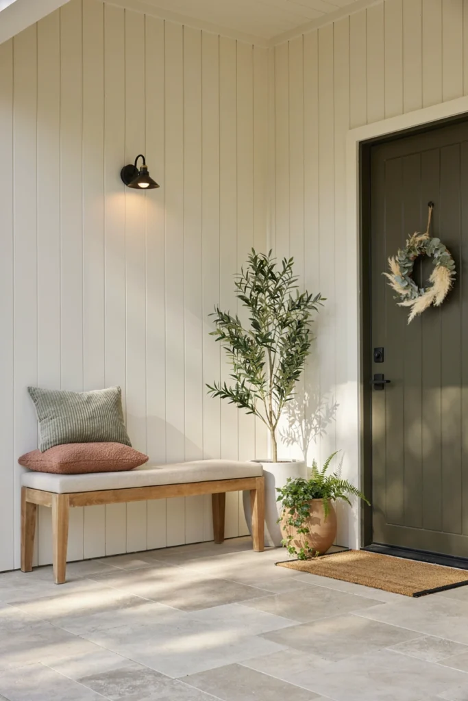 Add a Stylish Outdoor Bench