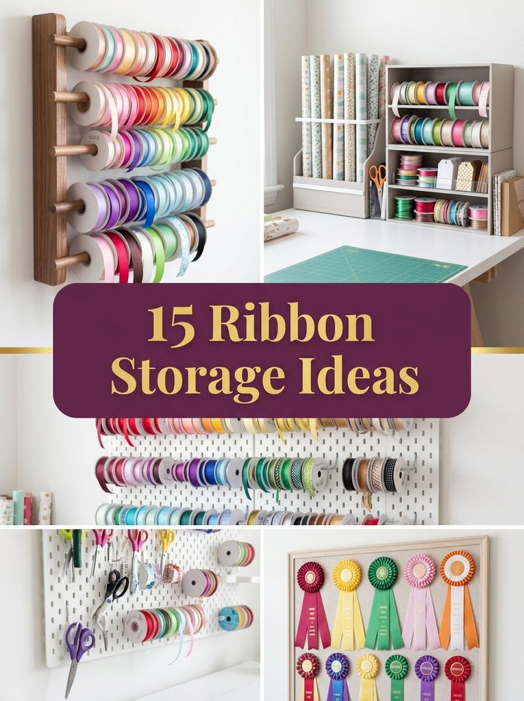 15 Ribbon Storage Ideas